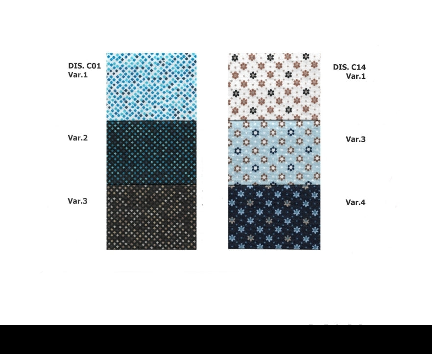 Fabet Uomo - Fancy Stretch Stampato C01:C14