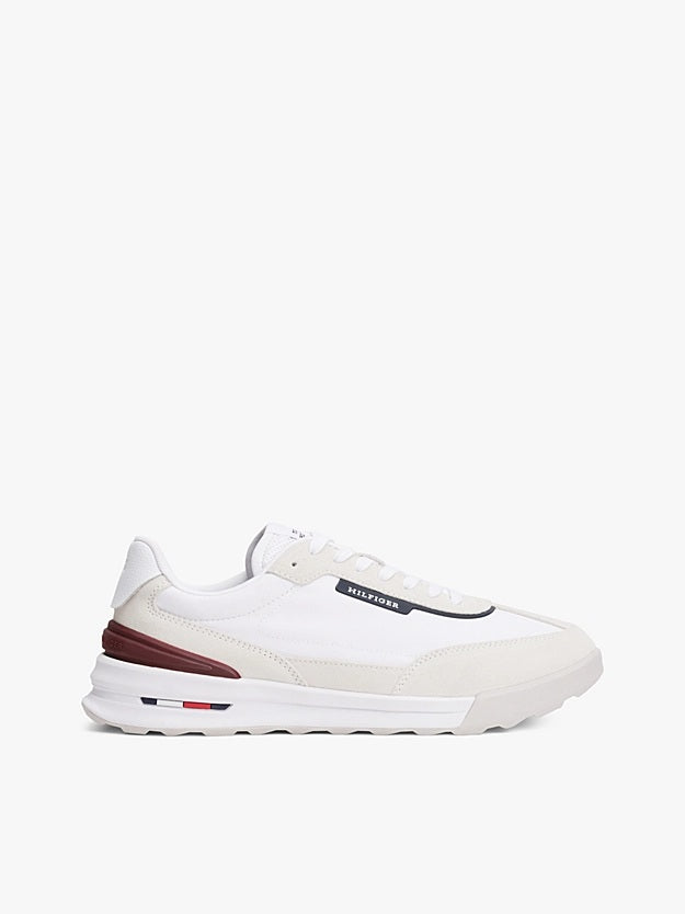 Tommy Hilfiger - Sneakers running antiscivolo in camoscio - FM0FM05425YBS