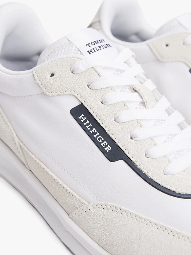 Tommy Hilfiger - Sneakers running antiscivolo in camoscio - FM0FM05425YBS