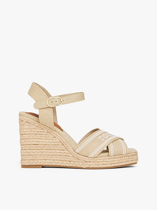 Tommy Hilfiger Jeans - Sandali espadrillas con zeppa - FW0FW08668ACC