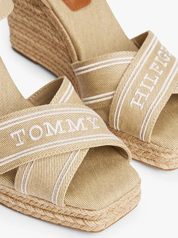 Tommy Hilfiger Jeans - Sandali espadrillas con zeppa - FW0FW08668ACC