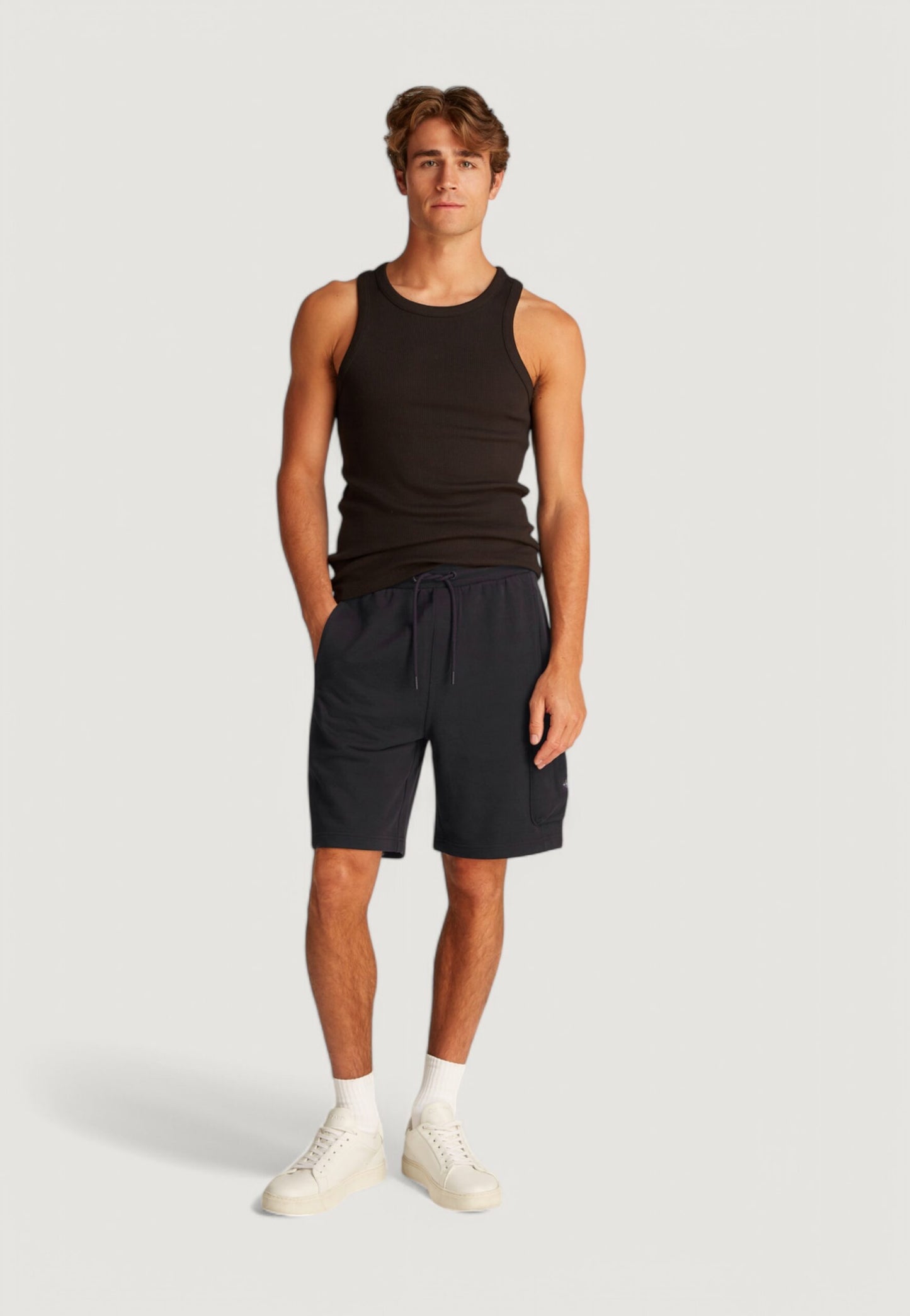 Calvin Klein Jeans - Pantaloncini da tuta cargo - J30J327284BEH
