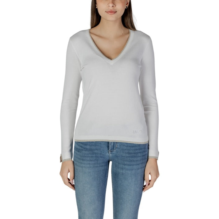 Liu Jo - Maglia con scollo a V - WXX053MS49I10701