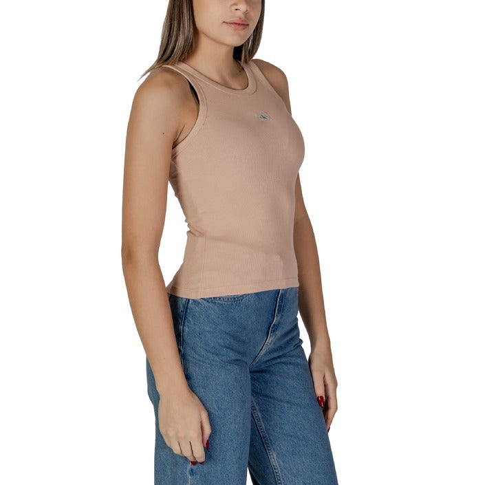 Calvin Klein Jeans - Canotta in cotone a costine slim - J20J224762TGW