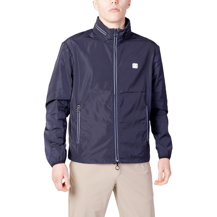 Armani Exchange - Giubbino con piping a contrasto in nylon - 8NZB07ZNWFZ1200