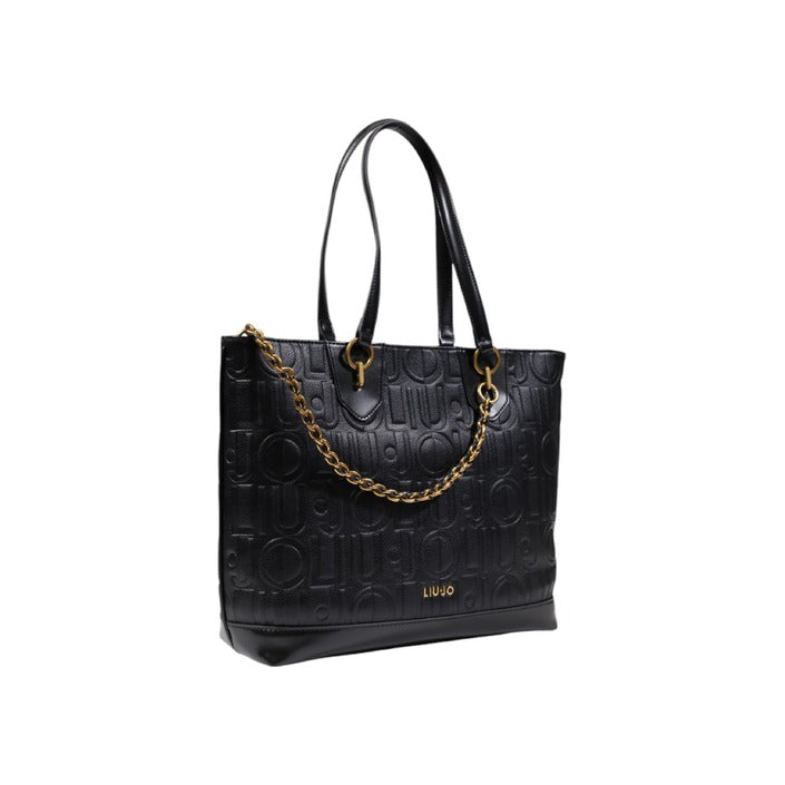 Liu Jo - Shopping bag con logo e catena - AA5197E053822222T / AA5197E0538X0459T