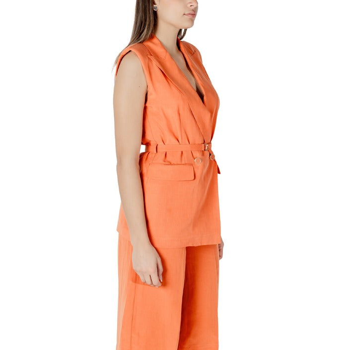 Liu Jo - Gilet in misto lino - WA5133T481871446