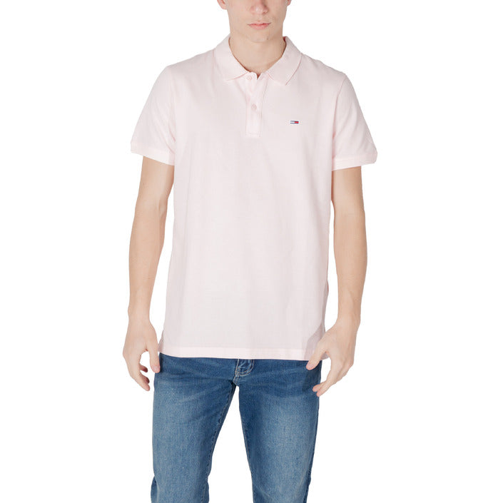 Tommy Hilfiger Jeans - Polo slim fit con bandierina - DM0DM20676YBL / DM0DM20676BDS / DM0DM20676TH3 / DM0DM20676C1G