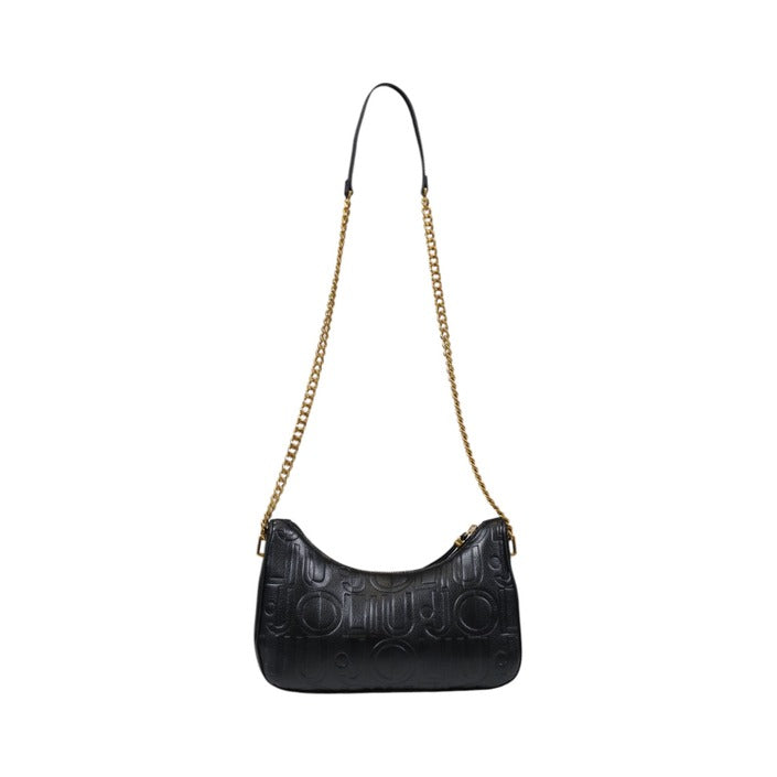 Liu Jo - Borsa a spalla nera con logo - AA5056E053822222T