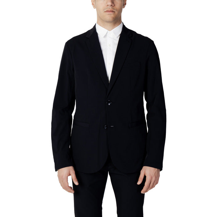 Armani Exchange - Giacca monopetto in twill ultra stretch - 8NZG49ZNYZZ1583 / 8NZG49ZNYZZ1200