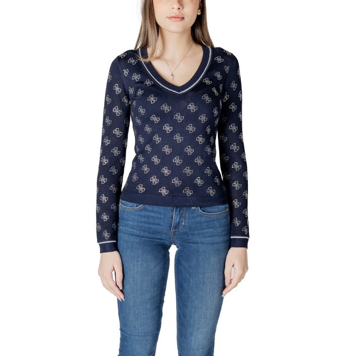 Guess - Maglione con logo 4G - W5GR07Z3D60