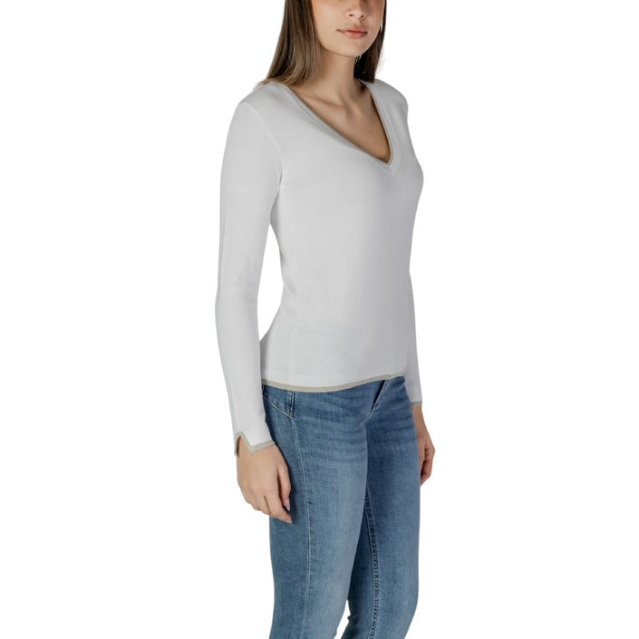 Liu Jo - Maglia con scollo a V - WXX053MS49I10701