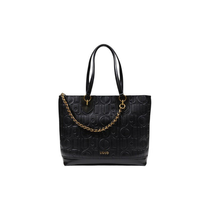 Liu Jo - Shopping bag con logo e catena - AA5197E053822222T / AA5197E0538X0459T