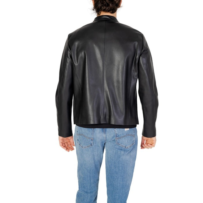 Armani Exchange - Giacca in ecopelle con zip - 8NZB08ZNAAZ1200