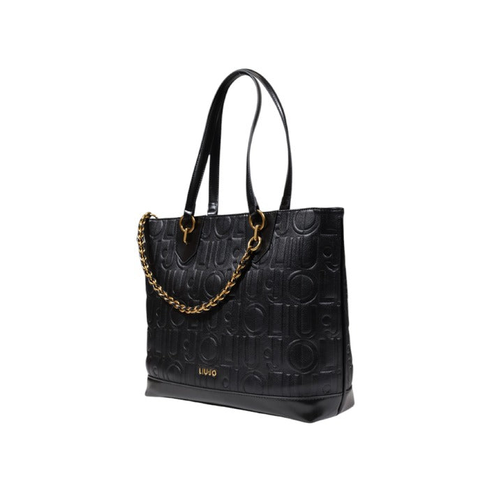 Liu Jo - Shopping bag con logo e catena - AA5197E053822222T / AA5197E0538X0459T