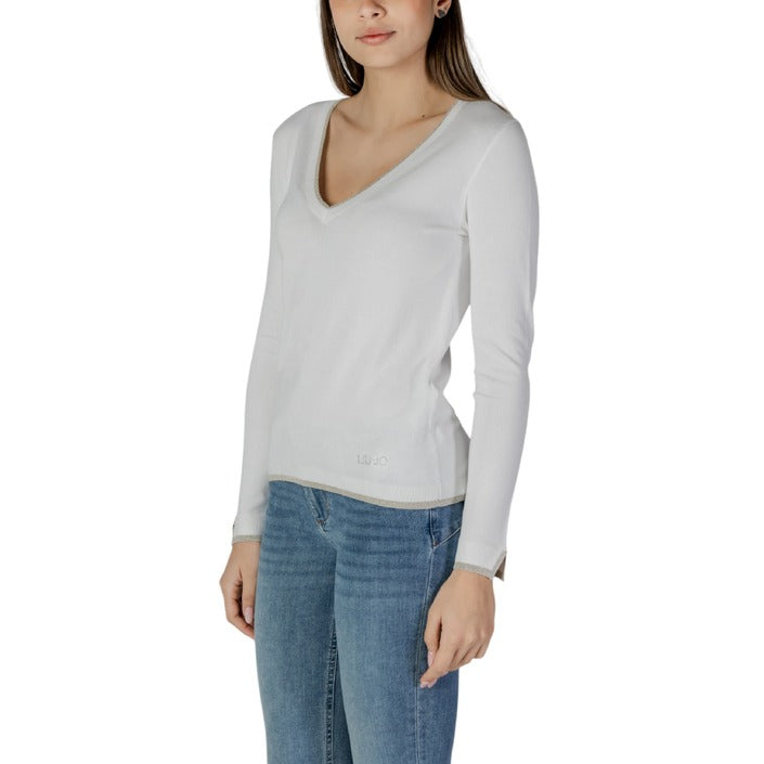 Liu Jo - Maglia con scollo a V - WXX053MS49I10701