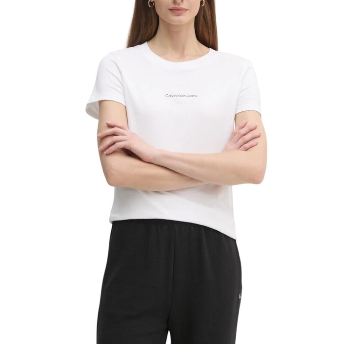 Calvin Klein Jeans - T-shirt con monogramma slim - J20J225252BEH / J20J225252YAA / J20J225252CUI