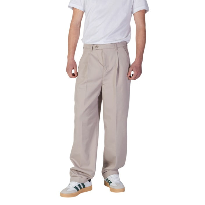 Calvin Klein Jeans - Pantaloni in twill sartoriali taglio relaxed - J30J326927PAN