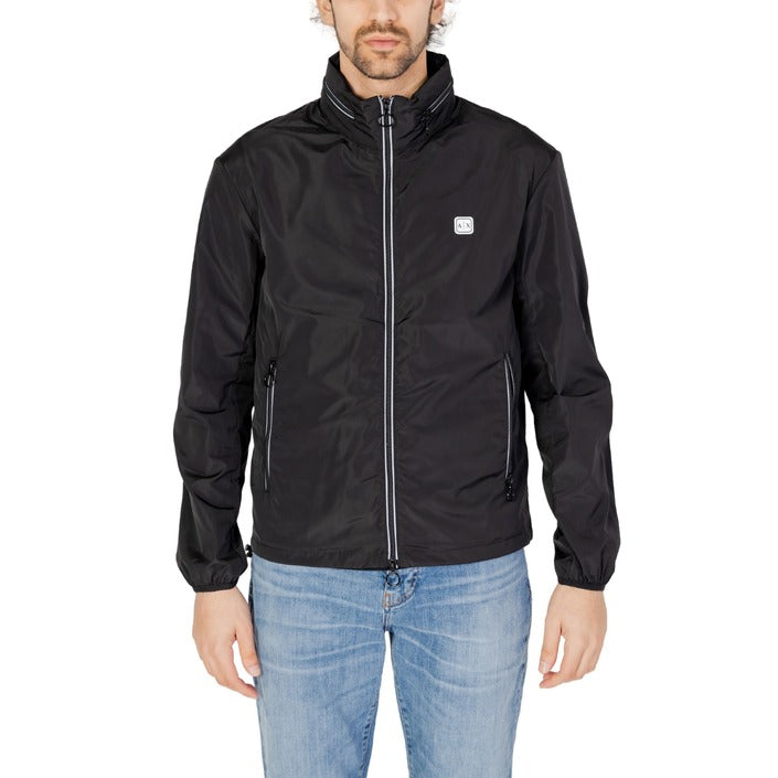 Armani Exchange - Giubbino con piping a contrasto in nylon - 8NZB07ZNWFZ1200