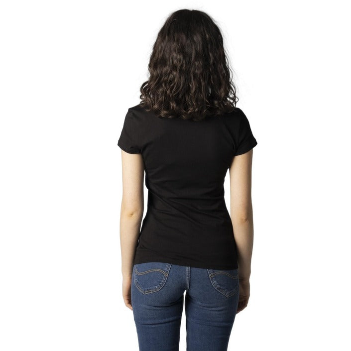 Armani Exchange - Slim fit T-shirt with rhinestone logo - 8NYT91YJG3Z1200