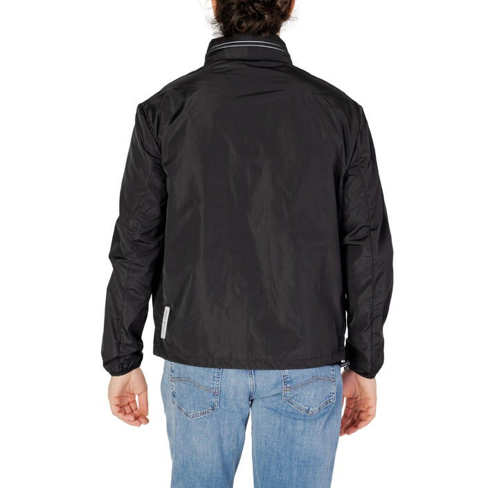Armani Exchange - Giubbino con piping a contrasto in nylon - 8NZB07ZNWFZ1200