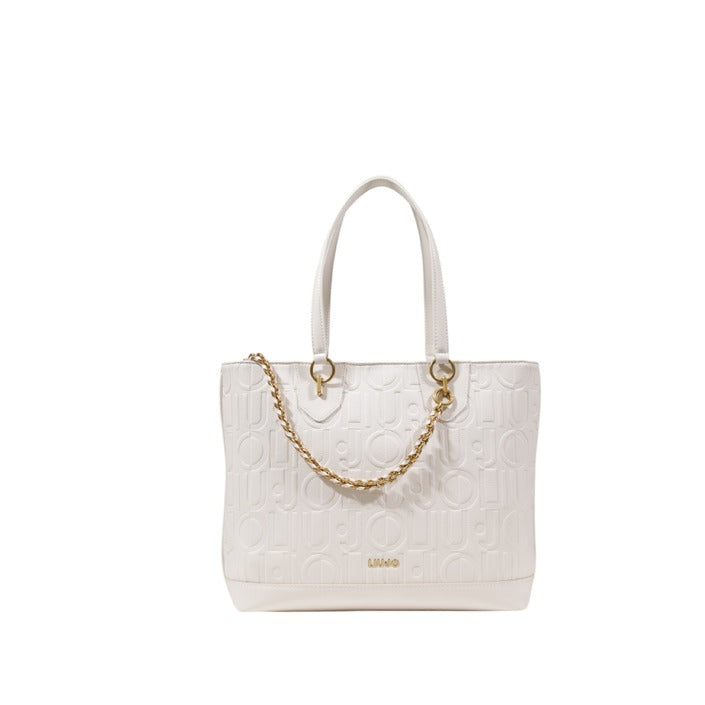 Liu Jo - Shopping bag con logo e catena - AA5197E053822222T / AA5197E0538X0459T
