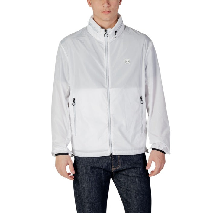 Armani Exchange - Giubbino con piping a contrasto in nylon - 8NZB07ZNWFZ1200