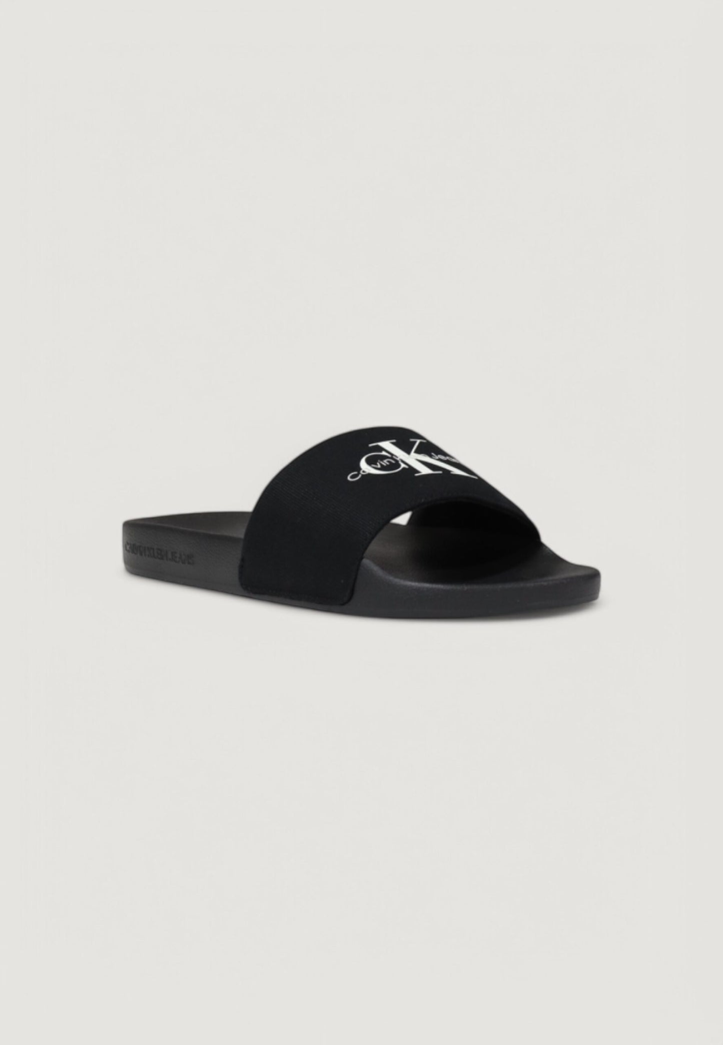 Calvin Klein Jeans - Ciabatte con logo in tela - YM0YM012710GJ