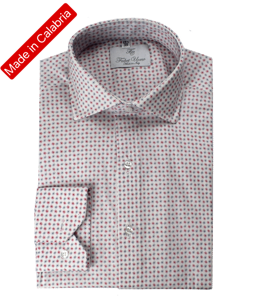 Camicia Fabet Uomo - Fancy Stretch Stampato C12