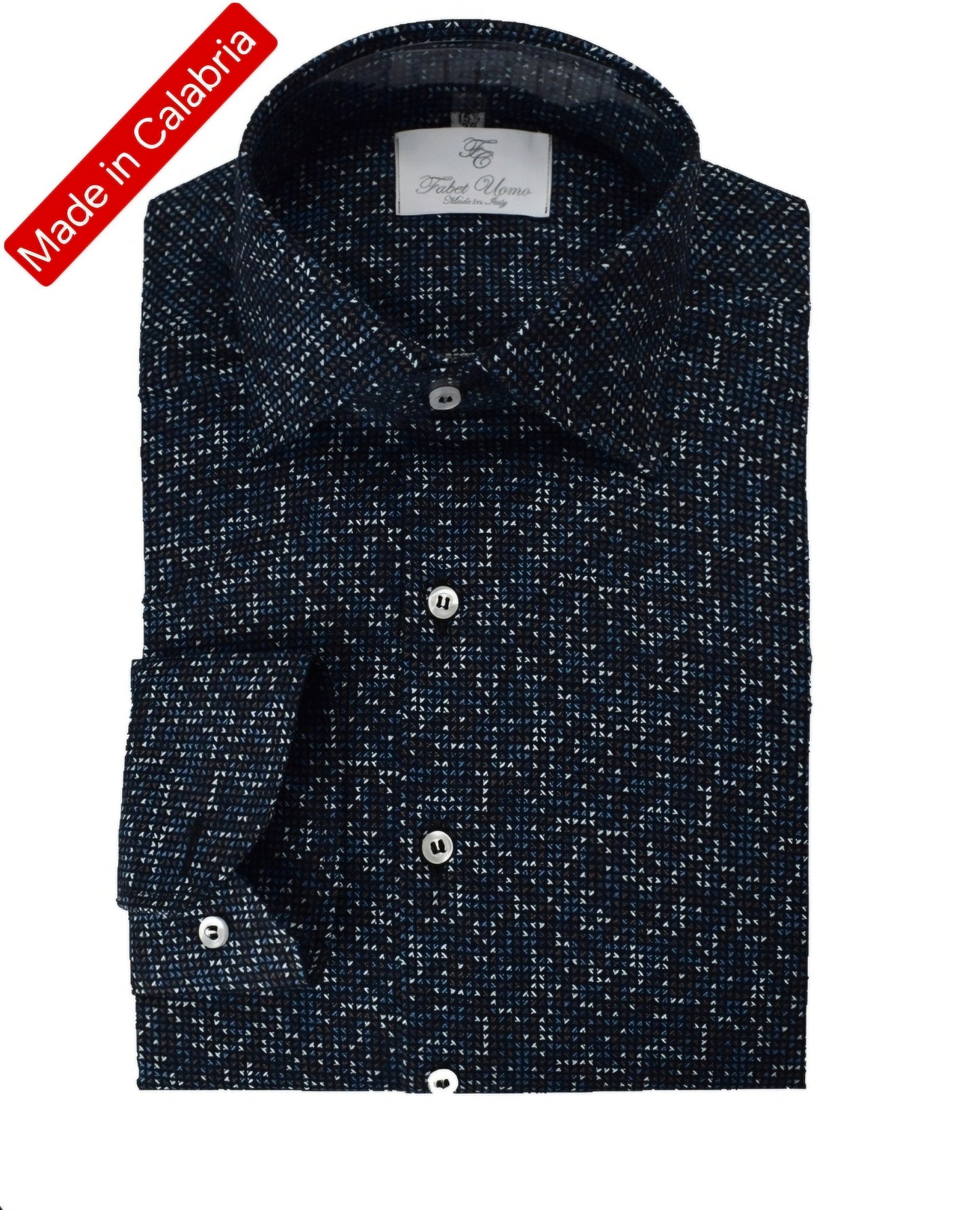 Camicia Fabet Uomo - Fancy Stretch Stampato C27