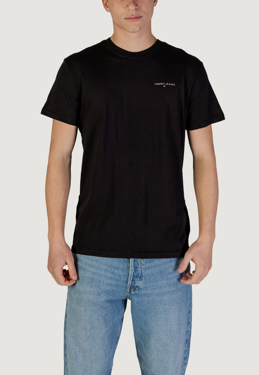 Tommy Hilfiger Jeans - T-shirt slim fit con logo - DM0DM21188BDS