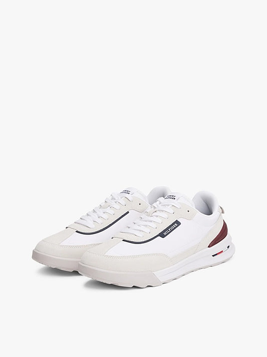 Tommy Hilfiger - Sneakers running antiscivolo in camoscio - FM0FM05425YBS