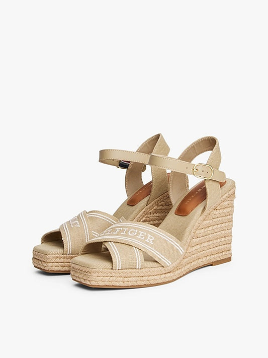 Tommy Hilfiger Jeans - Sandali espadrillas con zeppa - FW0FW08668ACC