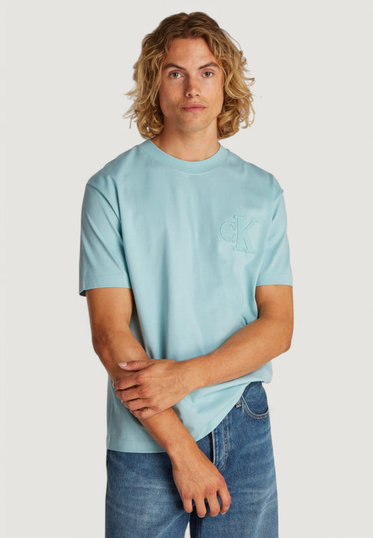 Calvin Klein Jeans - T-shirt con logo applicato - J30J327494MR5 / J30J327494PDV