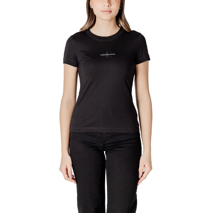 Calvin Klein Jeans - T-shirt con monogramma slim - J20J223563BEH / J20J223563YAF