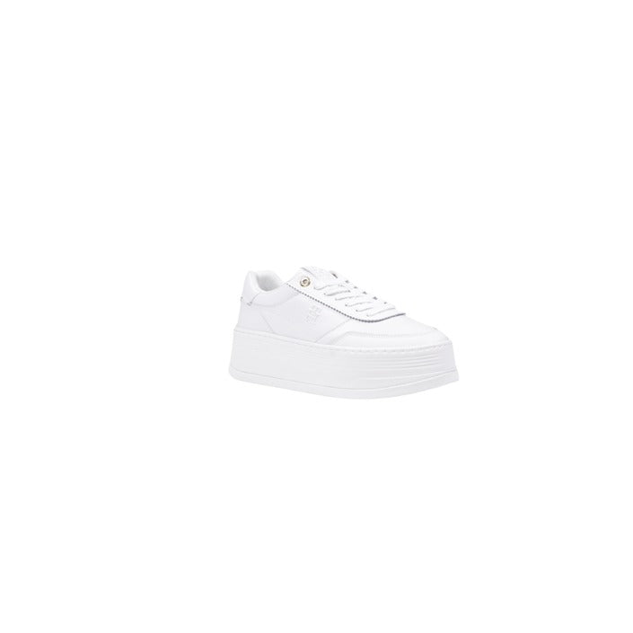 Tommy Hilfiger - Sneakers sportive in pelle con suola alta - FW0FW08379YBS