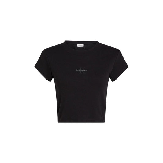 Calvin Klein Jeans - T-shirt corta slim con monogramma - LV047AB802UB1 / LV047AB802VHP / LV047AB802D1T