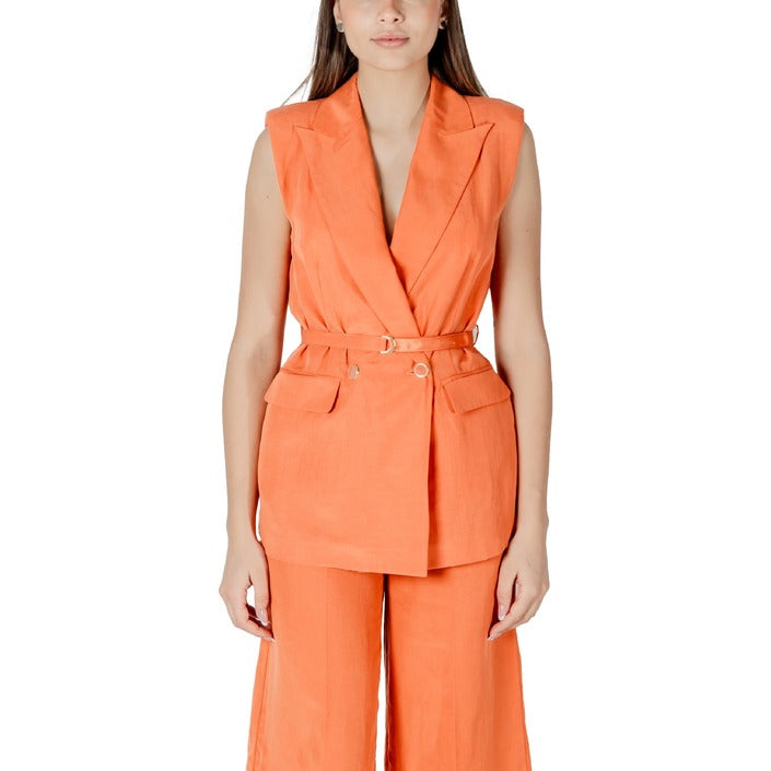 Liu Jo - Gilet in misto lino - WA5133T481871446