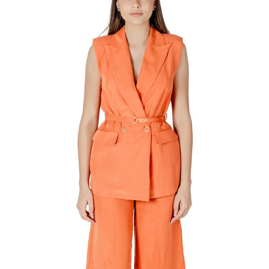 Liu Jo - Gilet in misto lino - WA5133T481871446