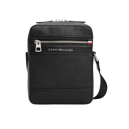 Tommy Hilfiger - Borsa reporter Signature zigrinata - AM0AM13204BDS