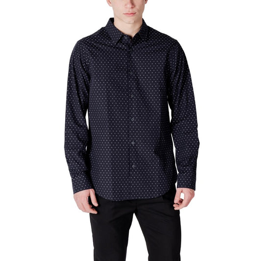 Armani Exchange - Regular fit shirt in jacquard cotton - XM000719AF13206FB064