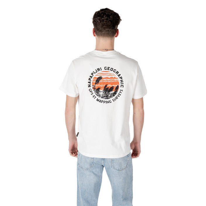 Napapijri - T-Shirt a Maniche Corte Vignoni - NA4ILX