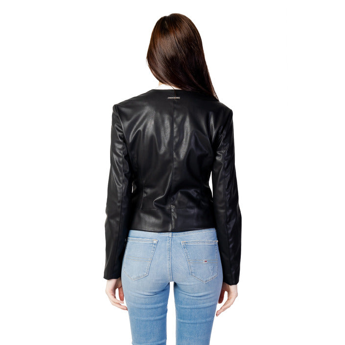 Armani Exchange - Giacca biker con cuciture decorative - 8NYB03YNVLZ1200