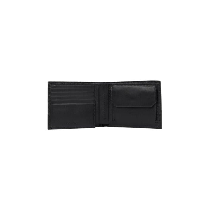 Calvin Klein - Portafoglio a tre ante in pelle - K50K512706BEH