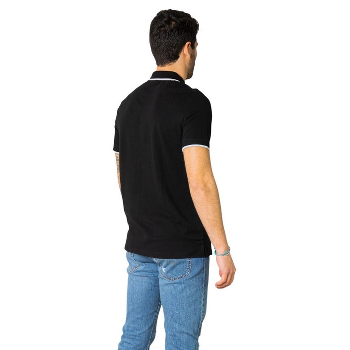 Armani Exchange - Polo in piquet con dettagli a contrasto - 8NZF75Z8M5Z1200 / 8NZF75Z8M5Z1100