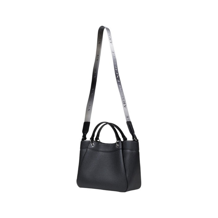 Armani Exchange - Borsa shopper sagomata media con doppi manici - 942911CC78300020