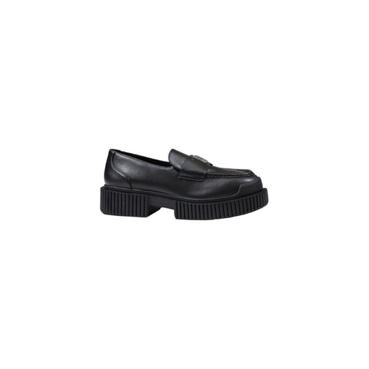 Armani Exchange - Mocassini in pelle con logo - XDA006XV87400002