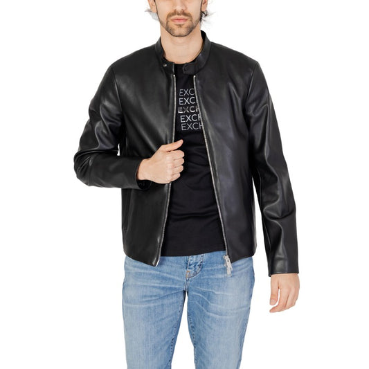 Armani Exchange - Giacca in ecopelle con zip - 8NZB08ZNAAZ1200