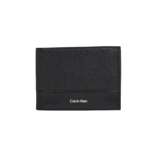 Calvin Klein - Portafoglio a tre ante in pelle - K50K512706BEH