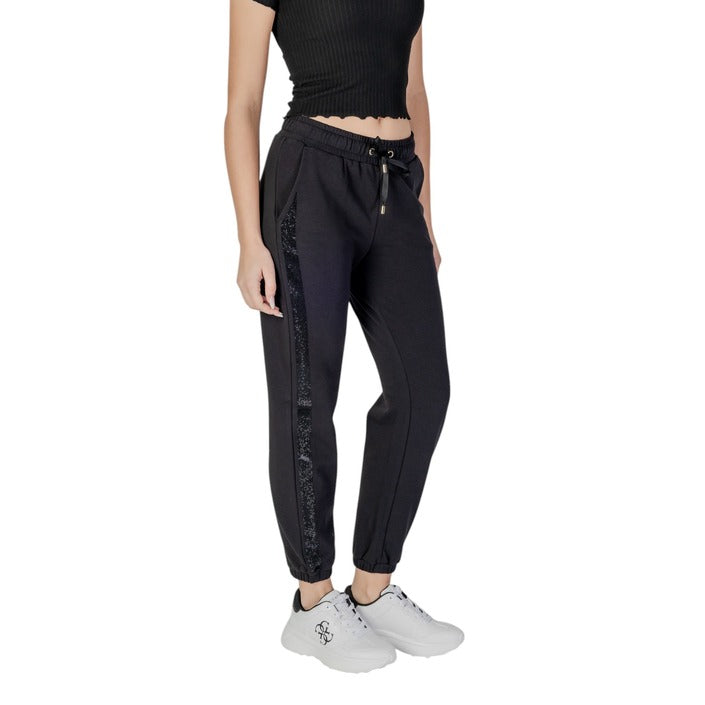 Liu Jo - Pantaloni in felpa neri - TA5051FS00022222
